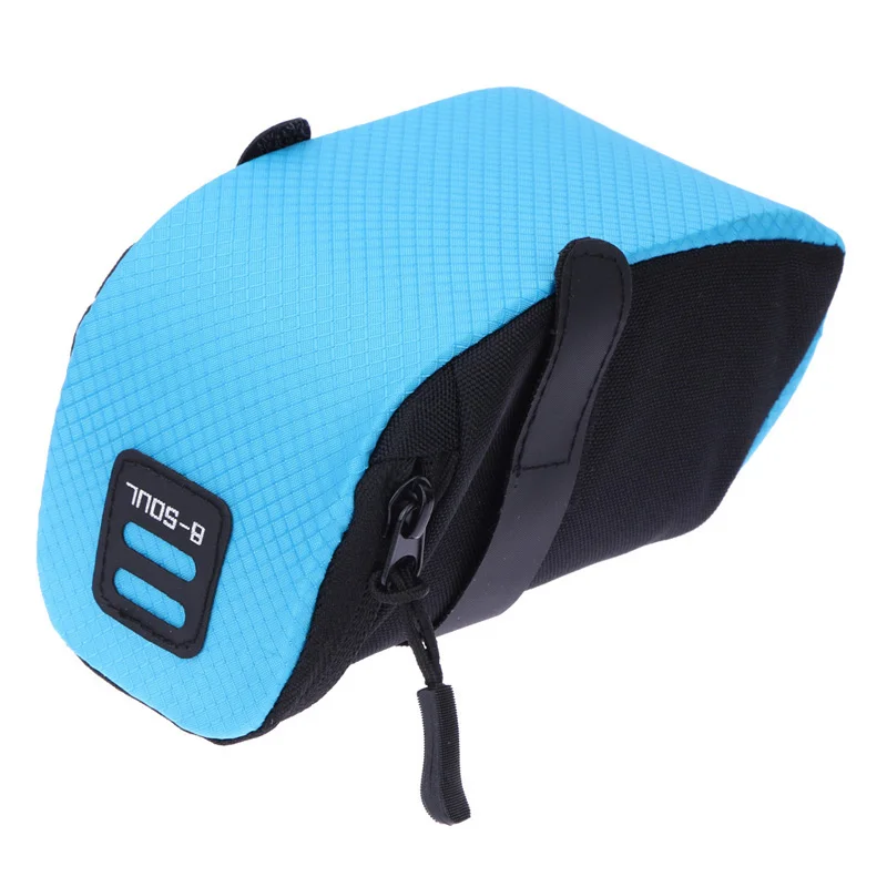 Bolso de la Bicicleta impermeable de almacenamiento de Bolsa de asiento de Bicicleta de cola trasera Bolsa de sillín Bolsa Bicicleta accesorios 3 de Color de Nylon