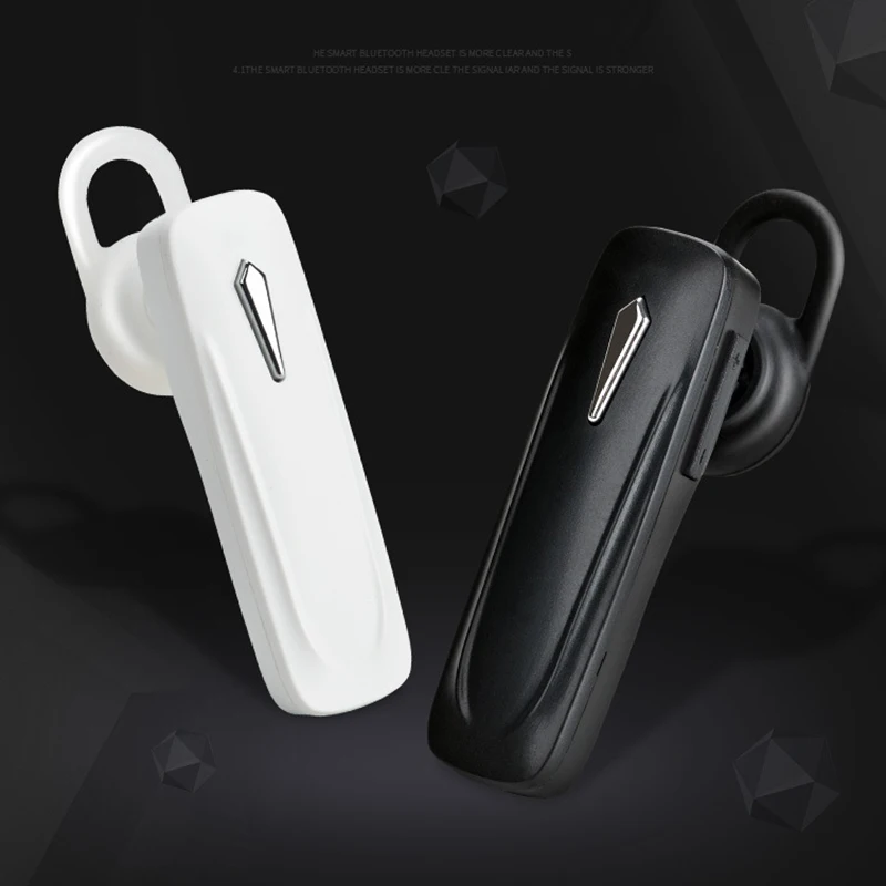 Мини автомобильная Беспроводная стерео гарнитура с Bluetooth Handsfree Наушники для