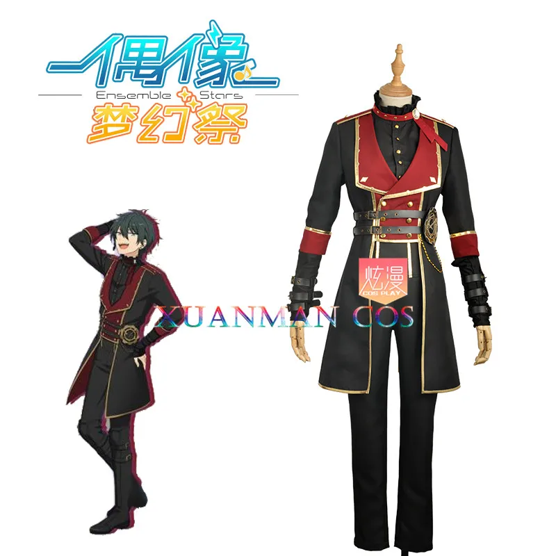 

W1002 Valkyrie Group Kagehira Mika Stage Cosplay Costume Ensemble Stars Custom Made Man Jacket Long Pants Full Set For Adult