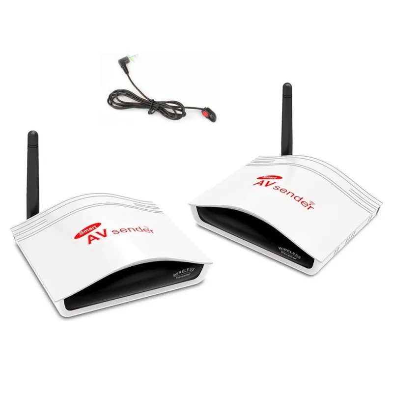 

HBUDS 2.4GHz 150m Wireless AV Sender Smart Audio Video Transmitter Receiver With IR Remote PAT-226