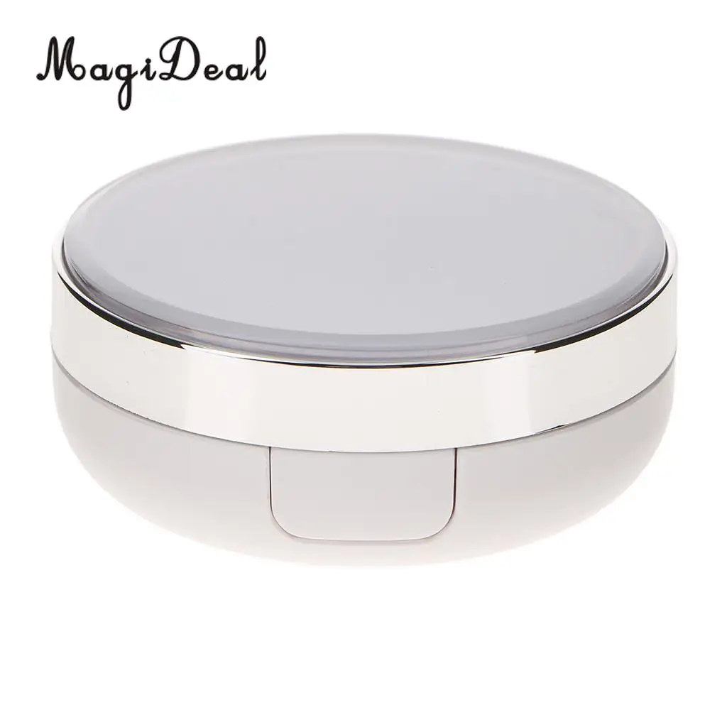Empty Portable Air Cushion Puff Container Dressing Case Powder Puff Box With Sponge Mirror for BB CC Liquid Foundation Cream