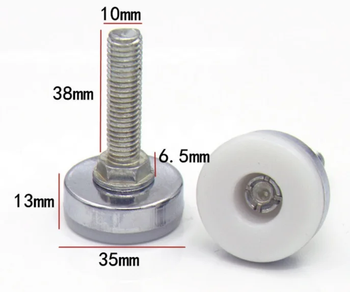 10x35x38 мм M10 микро регулировка ноги площадку шаговый ногтей ног и стулья