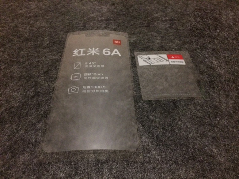 100 шт./лот Заводская Защитная пленка для переднего экрана Xiaomi Redmi 6 6A Новая