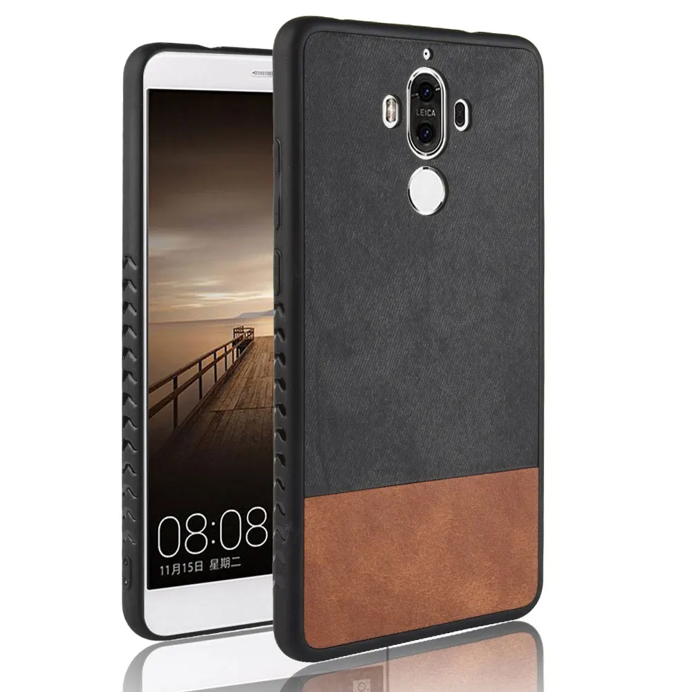 

For Huawei mate 10 9 8 SE case 10 lite cover fabric shockproof silicone phone case For Huawei mate SE 10lite mate 8 mate 9 case