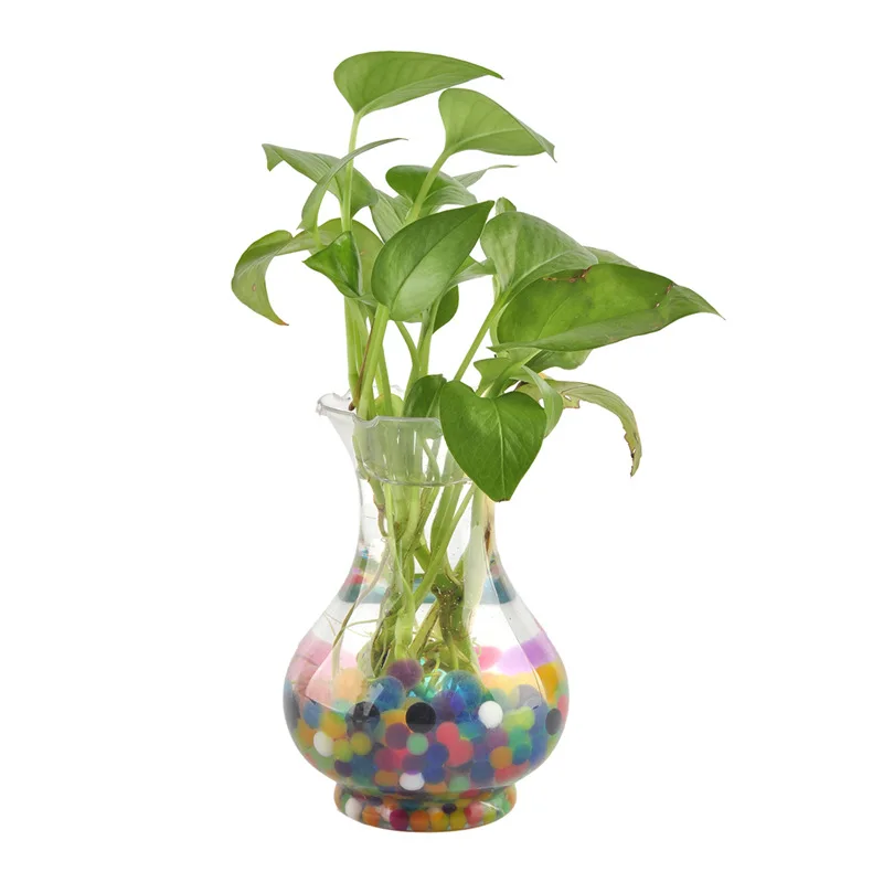 2000 pcs/lot Hydrogel Beads Crystal Soil Gel Growing Water Balls Home