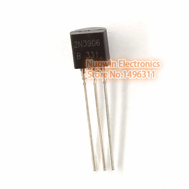 

100pcs 2N3906 General Purpose Transistor TO-92 0.2A 40V PNP