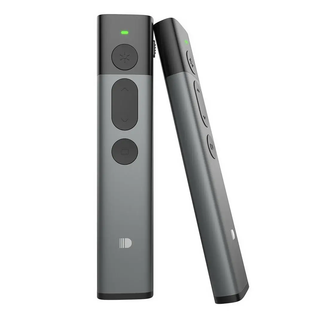 مقدم لاسلكي عن بعد التحكم مؤشر ليزر لبرنامج Powerpoint 3.7-4.2 V عرض 100 m> 200 الأسود 2.4 Ghz