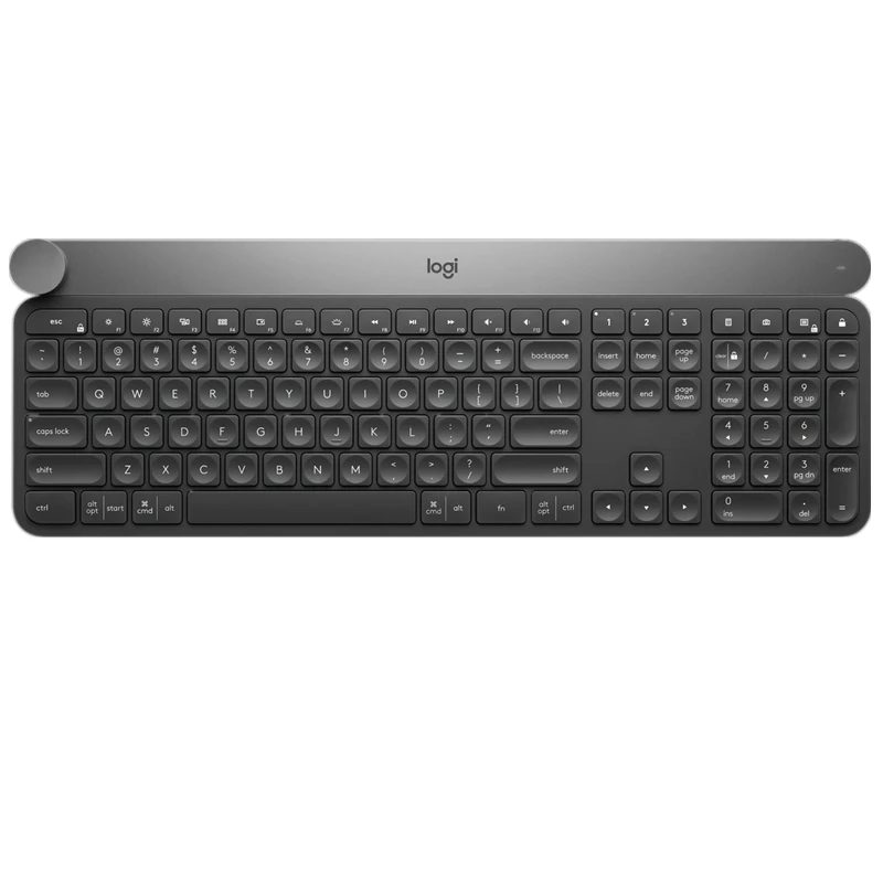 Logitech Craft Wireless Keyboard Deep Gray Intelligent