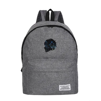 

Become human Backpack Kpop Style Funny Popular Game Canvas Hip Hop Man/Female Harajuku School Bag Mochila Fan exclusive
