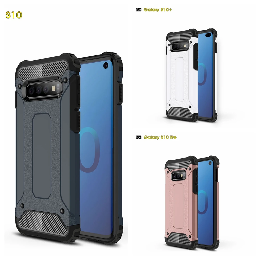 

S10 lite 2019 Case for Galaxy S10 S9 Capa Armor PC+TPU Back S10 Lite Cover for Samsung Galaxy S10 Plus Note 9 Case