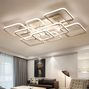 

Remote control Modern led ceiling lights for bedroom smart ceiling lamps acrylic aluminum body LED Lamp ceiling living SF1017