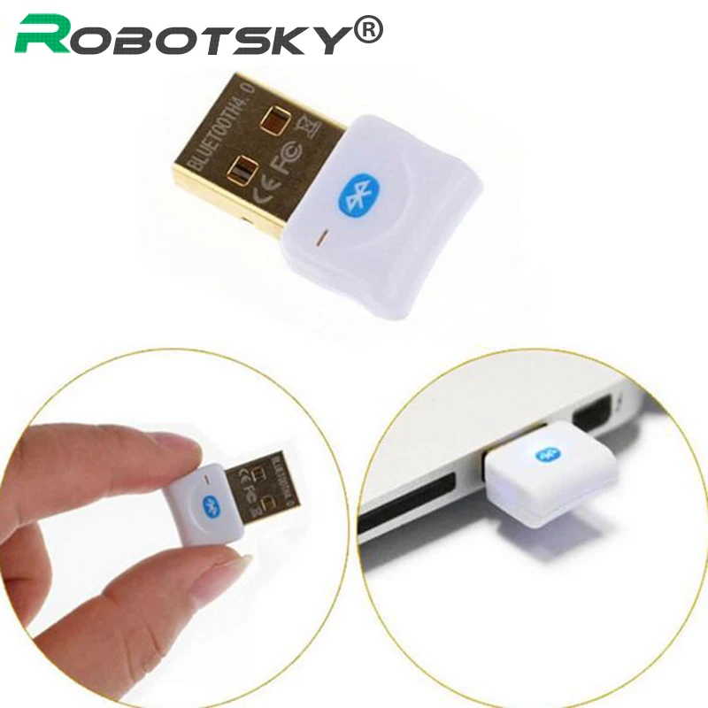 

Mini USB Bluetooth V4.0 Dual Mode Wireless Dongle Gold plated connector CSR 4.0 Adapter Audio Transmitter For Win7/8/XP 25