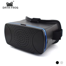 データカエル VR ヘッドセット 3D メガネ Xiaomi スマートフォン VR ボックス仮想現実メガネ Google 段ボール Glassess(China)