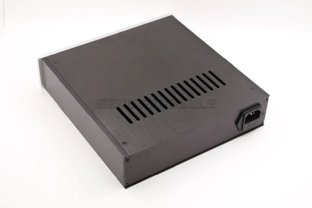 T-2205 de aluminio completo auriculares carcasa amplificador chasis DAC caja Premplifier caso BZ2205B