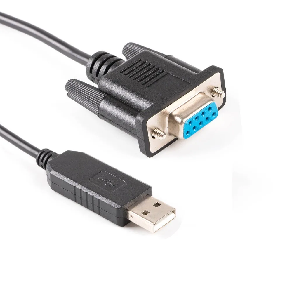 

CP2102 ZT232 Chipset Null Modem Serial RS232 Cable USB to RS232 DB9 Female Adapter Cross Wired Cable