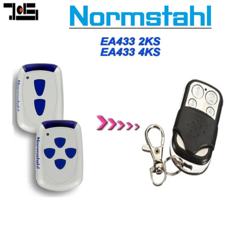 

For Normstahl EA433 2KS, EA433 4KS 433,92Mhz Rolling code remote control
