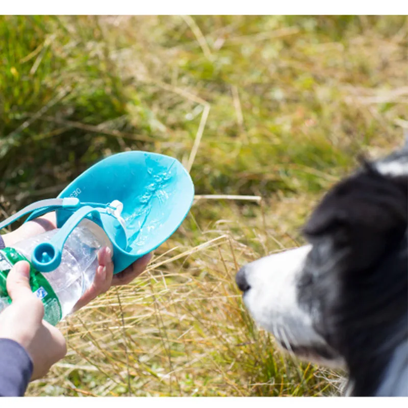 New Portable Pet Water Feeder Collapsible Car Carry Pet Bowl Water Feeding Kettle Dog Cat Outdoor Travel water bottle Container10