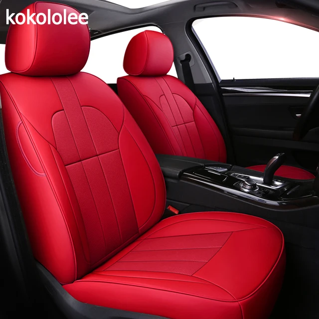 kokololee Custom real leather car seat cover for Volvo S80 XC60 S60 C30