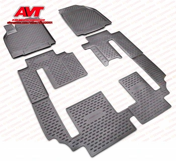 

Floor mats for Mazda CX-9 2007- 6 pcs rubber rugs non slip rubber interior car styling accessories
