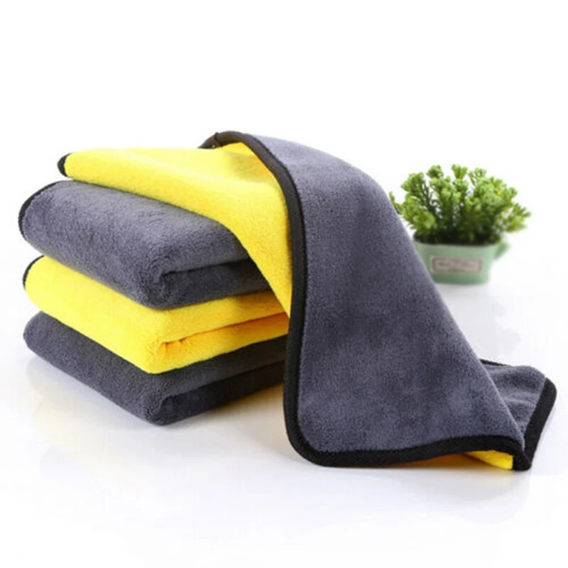 

38x45CM Ultra Absorbency Luxury Car Wash Cloth Pad Super Soft Premium Microfiber Drying Waxing Polishing Towel