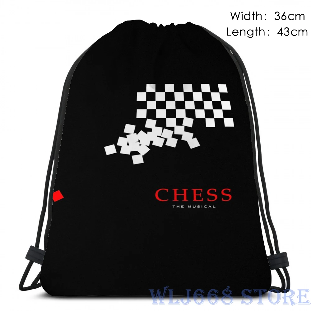 Забавные сумки на плечо с графическим принтом для женщин, шахматный Музыкальный Рюкзак на одно плечо для путешествий, мужская спортивная сумка