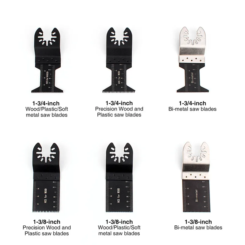  20PCSSet Multi Electric Tools Accessories Saw Blade Oscillating Tools For Opening Cutting Wood Plastic Gypsum Board Glass (7)