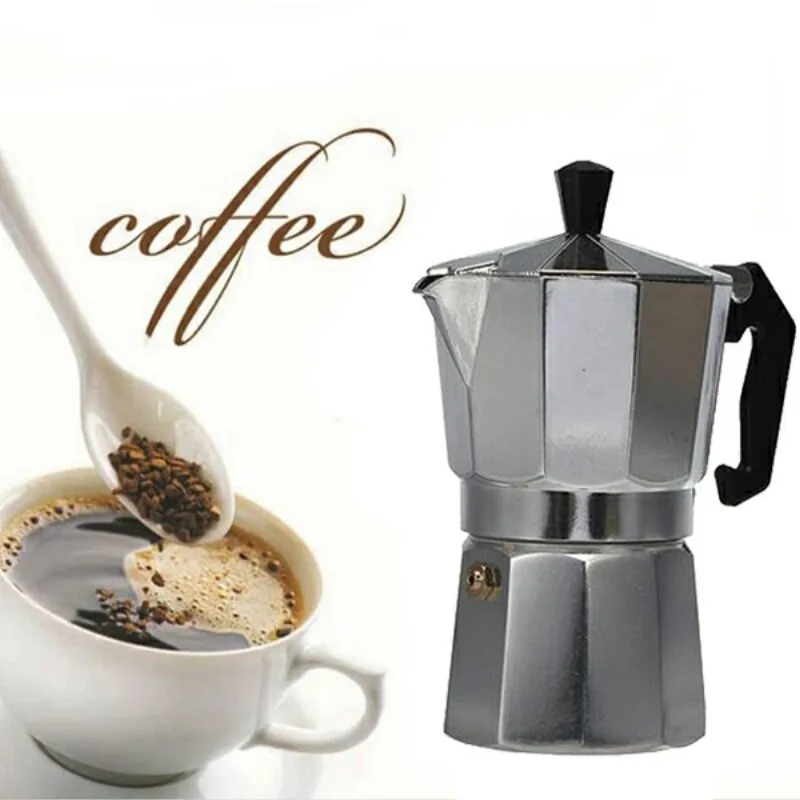 Buy WCIC Coffee Pot 50/150/450ml Italian Aluminum
