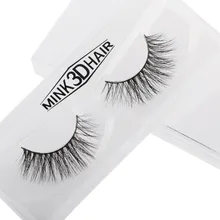 1 пара 3D норковые накладные ресницы Красота Длинные вьющиеся Накладные ресницы макияж для глаз натуральные волосы объем удлинители для ресниц
