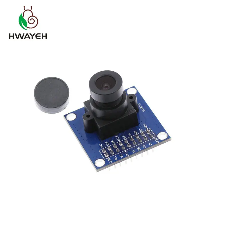 

New OV7670 VGA Camera Module Lens CMOS 640X480 SCCB w/ I2C Interface Auto Exposure Control Display Active for arduino