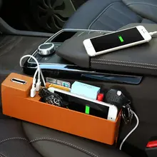 

Universal Car Seat Crevice Storage Box 4 Color Plastic Cup Drink Holder Stowing Tidying For Phone Pad Card Coin Case Accessories