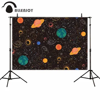 

Allenjoy newborn photography background abstract star painting glow stars dots background photobooth photo studio shoot prop