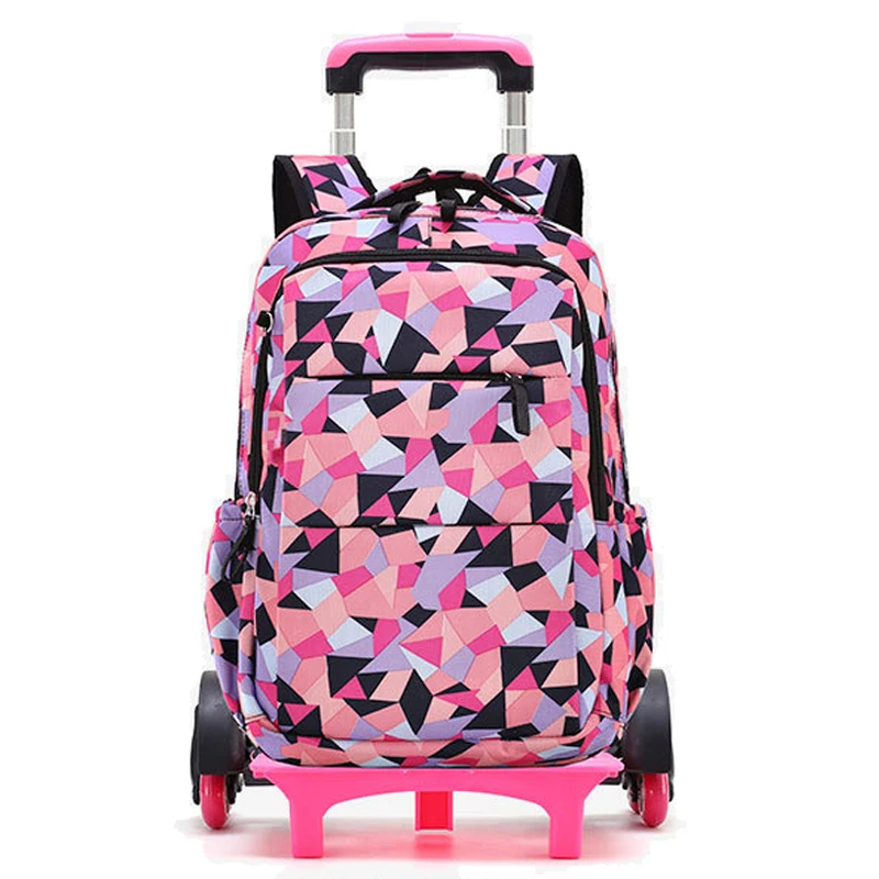 

Removable Children School Bags Waterproof for Girls Trolley Backpack Kids Wheeled Bag Bookbag travel luggage Mochilas