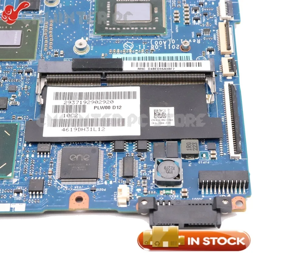 NOKOTION LA-7451P 01GY8V CN-01GY8V для Dell XPS 14z L412z Материнская плата ноутбука I5-2450M Процессор DDR3 GT520M 1 ГБ