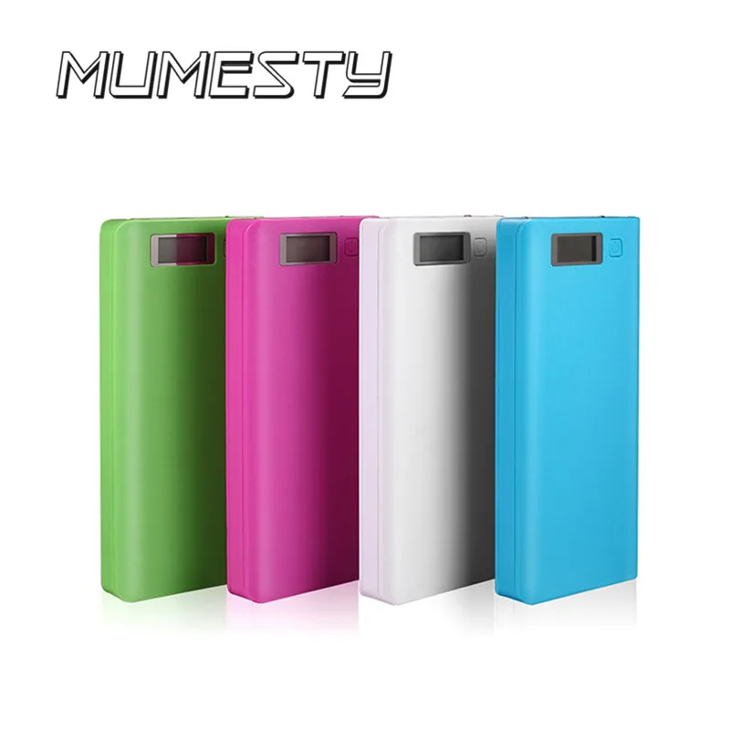 

MUMESTY Hot sale 5V Dual USB 8*18650 Power Bank Battery Box Mobile Phone Charger DIY Shell Case For iphone6 Plus S6 xiaomi