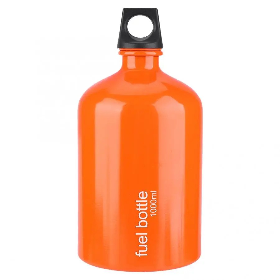 

1000ML Fuel Storage Bottle Portable Gas Stove Tank Oil Containers Fuel Storage Can For Outdoor Camping Hiking Picnic BBQ