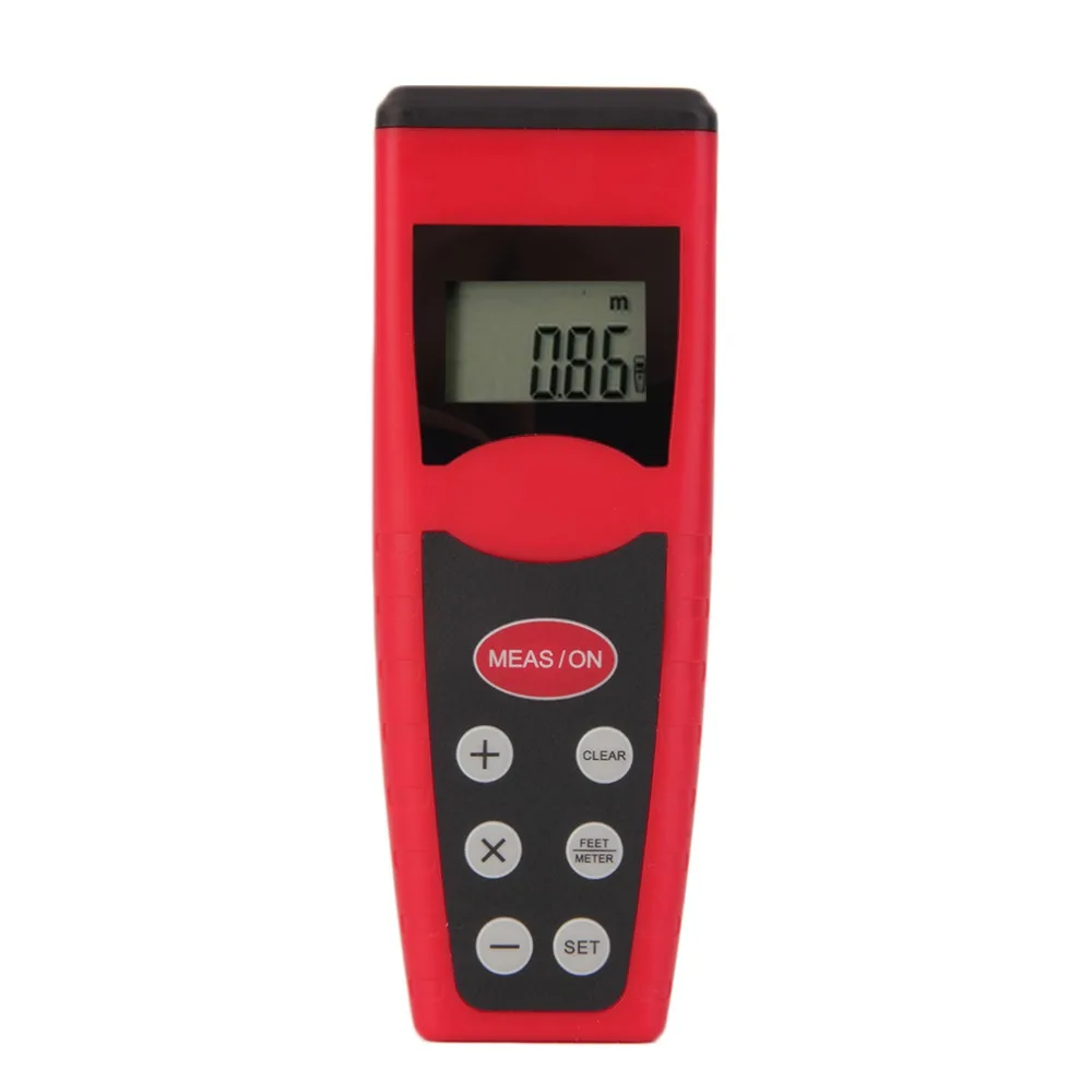 

New Ultrasonic Measure Distance Meter Measurer Laser Pointer Range Finder Rangefind CP3000 Beautiful Red Wholesale