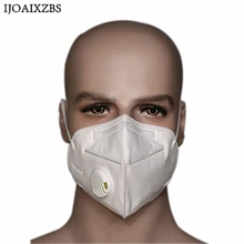 5 шт. пыли Маски для век респиратор дышащая фильтр открытый защиты Уход за кожей лица предотвратить дымка PM2.5 туман рот Маски для век выдоха Клапан