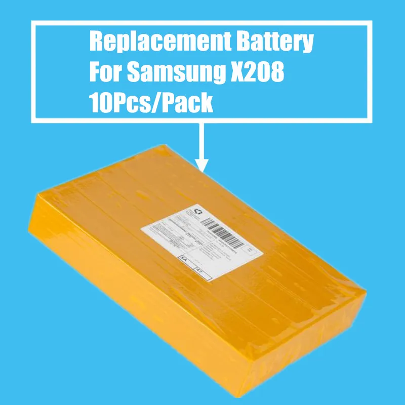 10 шт./упак. 800 мАч Сменный аккумулятор для Samsung X208 X160 X200 высокого качества |