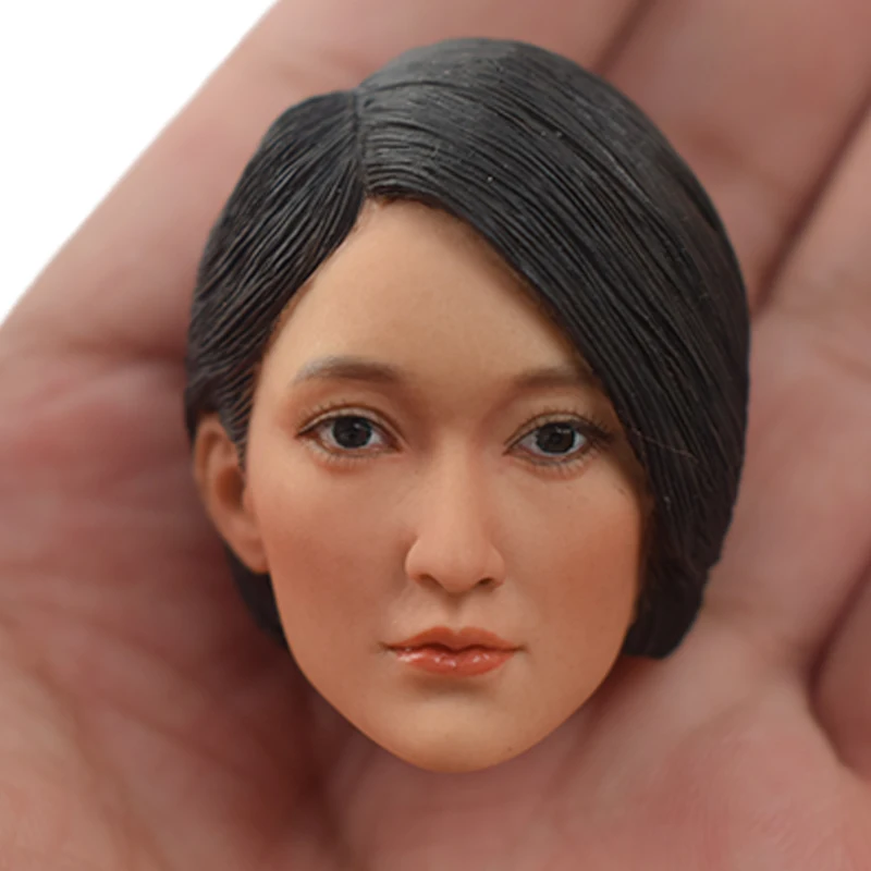 TopToys масштаб 1/6 голова Лепка KUMIK 16 49 Женская азиатская звезда Zhou Xun автомобиль Yi Lian