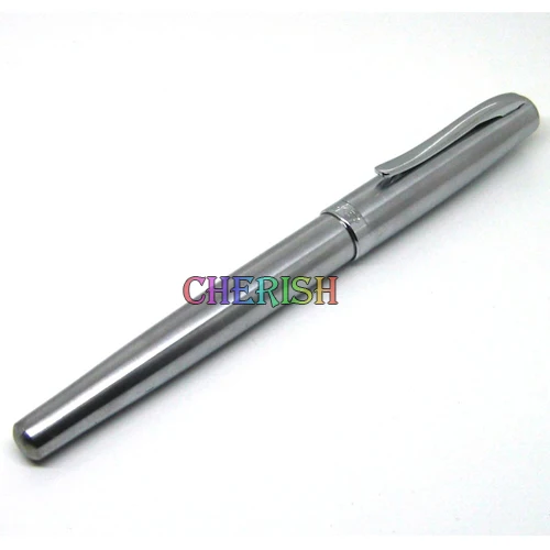 Высокое качество Duke 209 благородная Серебряная двойная ручка Роскошный Металлический Стальной перьевая ручка для бизнес-подарка Продвижение