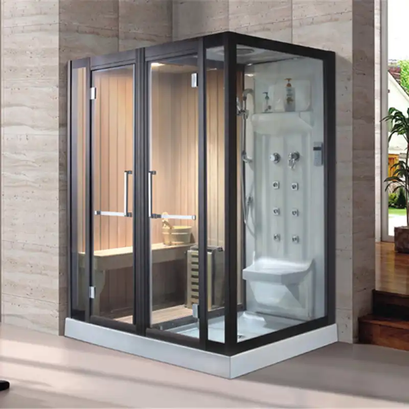 Hot Residential Steam Sauna Shower Combo Steam Sauna Shower Combo