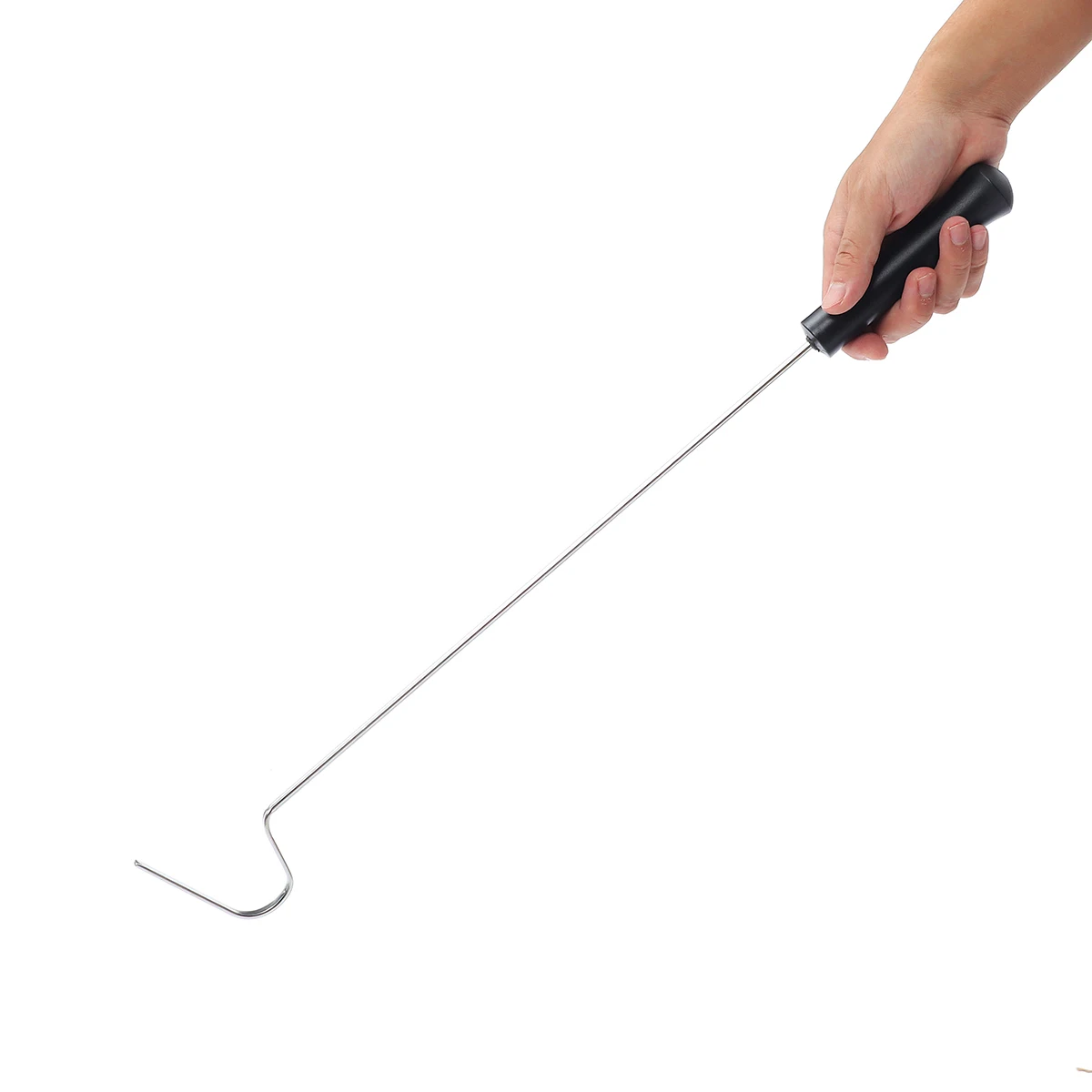 14-60cm Adjustable Length Snake Catcher Reptile Tongs Snake hook Grabber Professional Stainless Steel Wide Jaw Tool Pest Control