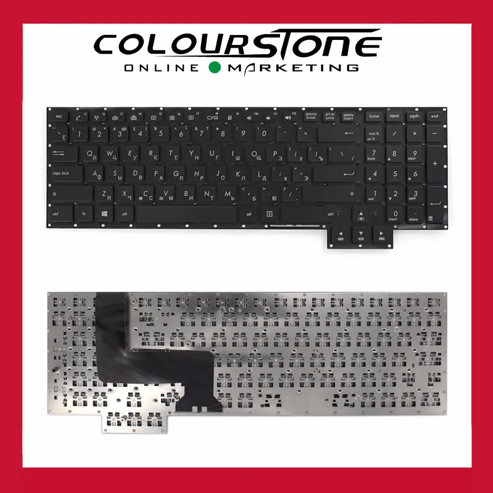 For Asus G750 G750JH G750JM G750JS G750JW G750JX G750JZ Russia black laptop keyboard For Asus G750 G750JH G750JM G750JS G750JW G750JX G750JZ Russia black laptop keyboard