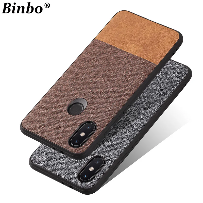 

For Xiaomi Mi Mix 2s Case Mix2s Brand New Silicone Edge + Fabric Retro Phone Protection Cover Case For Mi mix 2S Coque Capa 2 S