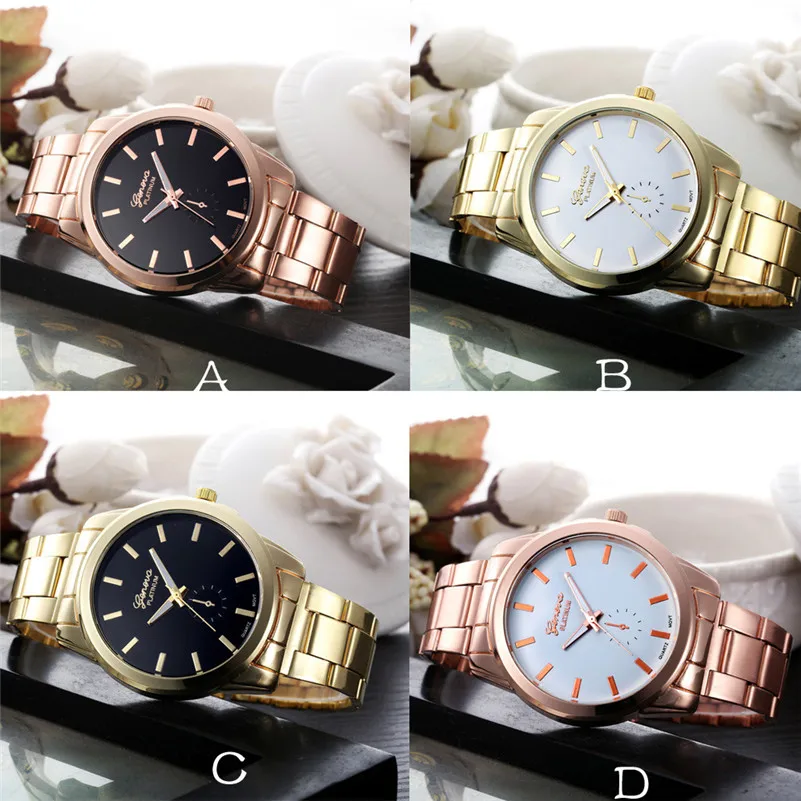 Watch Women fashion luxury watch Reloj Mujer Stainless Steel  Sport Quartz Hour Wrist Analog Watch Clocks For Female M11 (4)