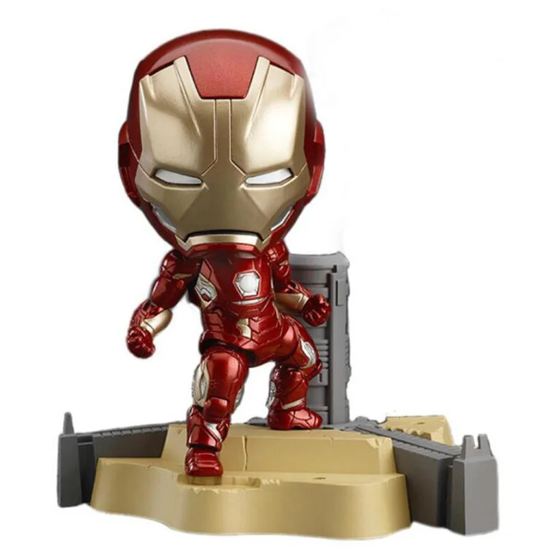 

Anime Marvel figure 545 IronMan Super Hero Iron Man Avengers 10cm Action Figures Nendoroid Toys 10cm