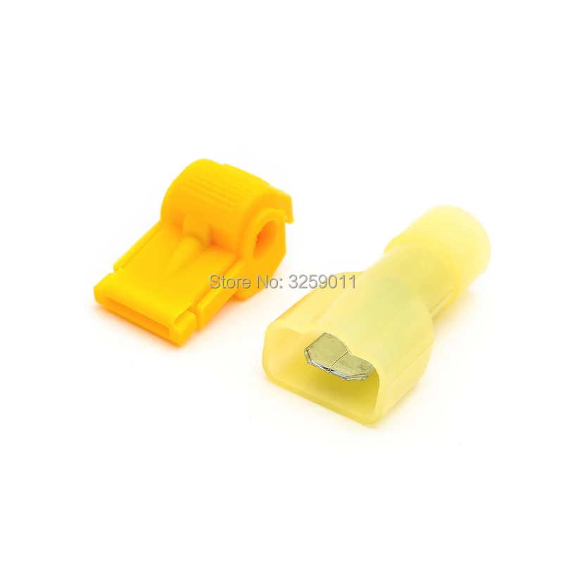 Heatshrink Female Spade Terminal électrique sertir connecteur. Entièrement Isolé