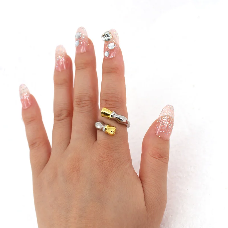 

hzew new color horse Horseshoe ring Lucky Horseshoe Ring Party Wedding Equestrian Jewelry rings