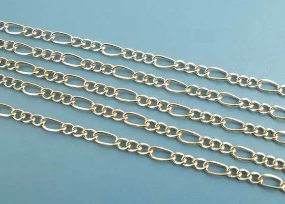 

Free shipping!!!!50M/ DIY jewelry findings-Silver Tone Link Chains Findings