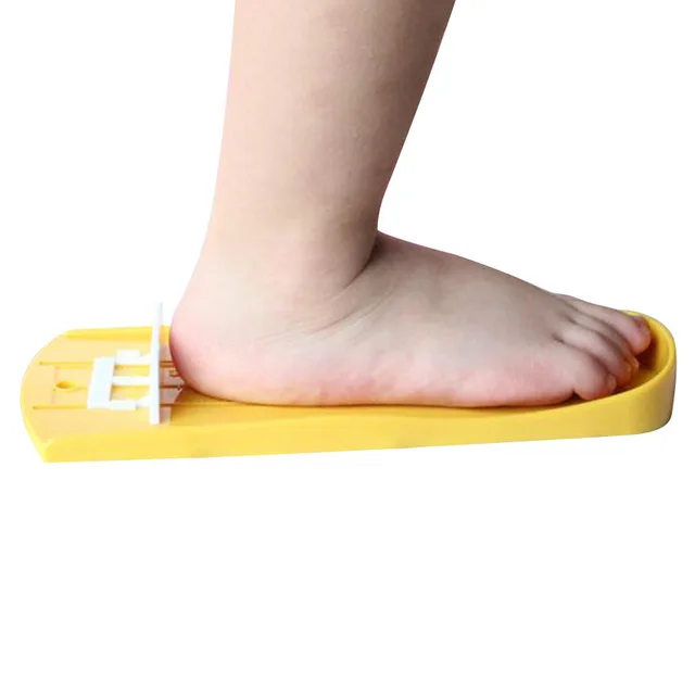 

2017 Infant Toddler Baby Kid Feet Length Growing Measuring Ruler Subscript Foot Tool Protractor Scale zl300